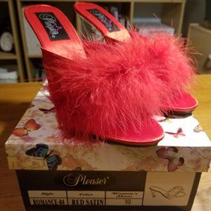 Red Heeled Slippers